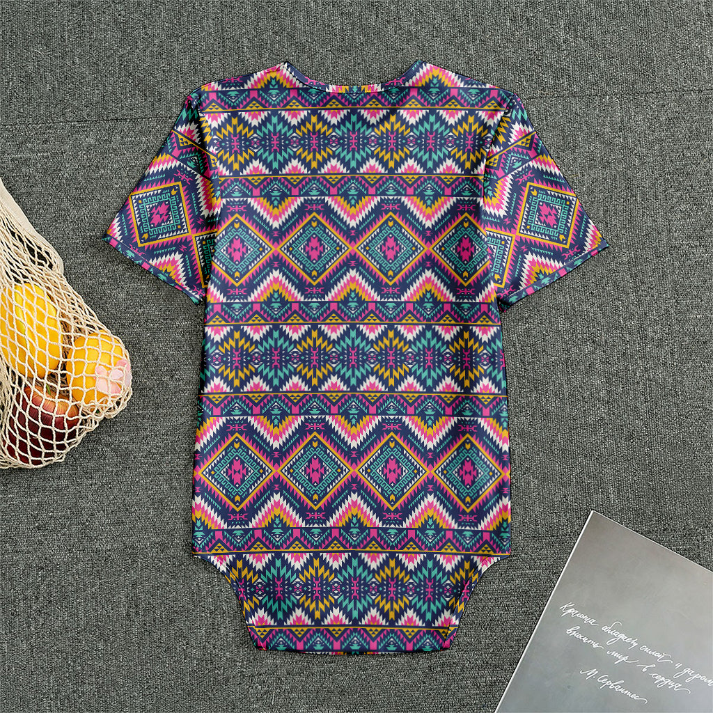 Native American Navajo Tribal Print Men's Bodysuit