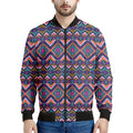 Native American Navajo Tribal Print Men's Bomber Jacket