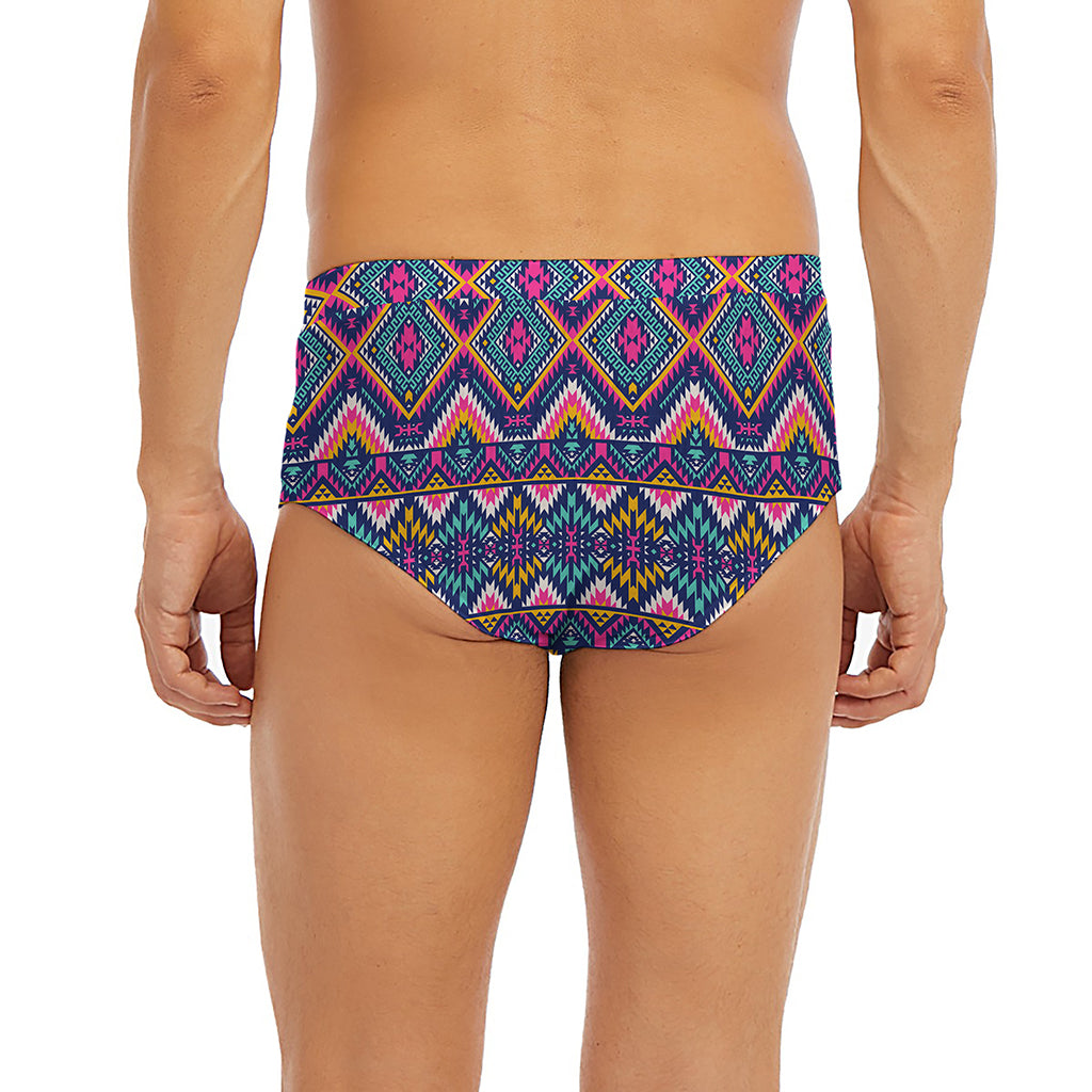 Native American Navajo Tribal Print Men's Briefs