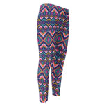 Native American Navajo Tribal Print Men's Compression Pants