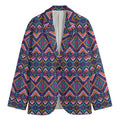 Native American Navajo Tribal Print Men's Cotton Blazer
