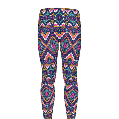 Native American Navajo Tribal Print Men's leggings