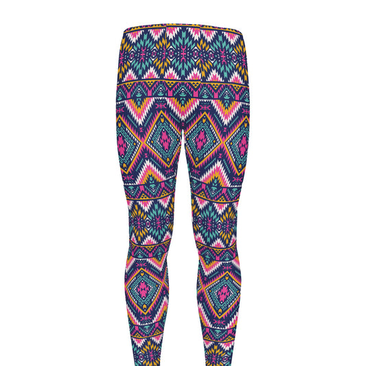 Native American Navajo Tribal Print Men's leggings