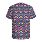 Native American Navajo Tribal Print Men's Sports T-Shirt