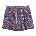 Native American Navajo Tribal Print Mesh Shorts