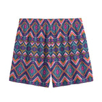 Native American Navajo Tribal Print Mesh Shorts