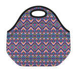 Native American Navajo Tribal Print Neoprene Lunch Bag
