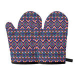 Native American Navajo Tribal Print Oven Mitts