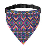 Native American Navajo Tribal Print Over The Collar Dog Bandana