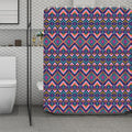 Native American Navajo Tribal Print Polyester Shower Curtain