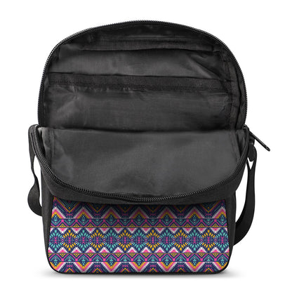 Native American Navajo Tribal Print Rectangular Crossbody Bag