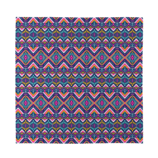 Native American Navajo Tribal Print Silk Bandana