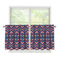 Native American Navajo Tribal Print Tier Curtains