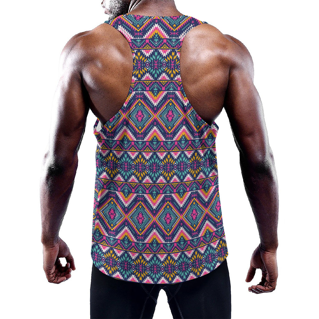 Native American Navajo Tribal Print Training Tank Top