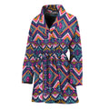 Native American Navajo Tribal Print Women's Bathrobe