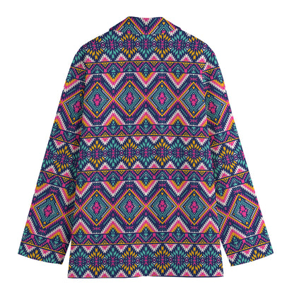 Native American Navajo Tribal Print Women's Blazer