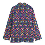 Native American Navajo Tribal Print Women's Cotton Blazer