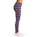Native American Navajo Tribal Print Women's Leggings