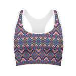 Native American Navajo Tribal Print Women's Sports Bra