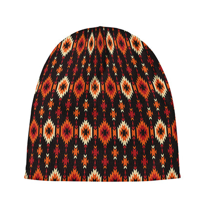 Native American Pattern Print Beanie
