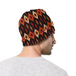 Native American Pattern Print Beanie