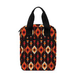 Native American Pattern Print Bible Tote Bag