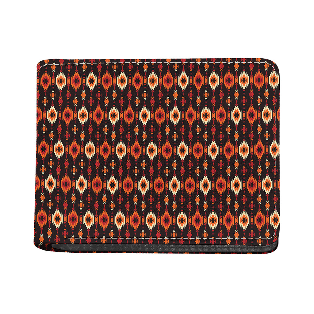 Native American Pattern Print Bifold Wallet