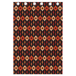 Native American Pattern Print Curtain