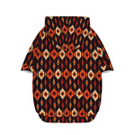 Native American Pattern Print Dog Zip Up Hoodie