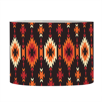Native American Pattern Print Drum Lamp Shade