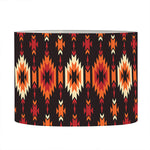 Native American Pattern Print Drum Lamp Shade
