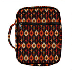 Native American Pattern Print Front Pocket Bible Bag