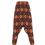 Native American Pattern Print Hammer Pants