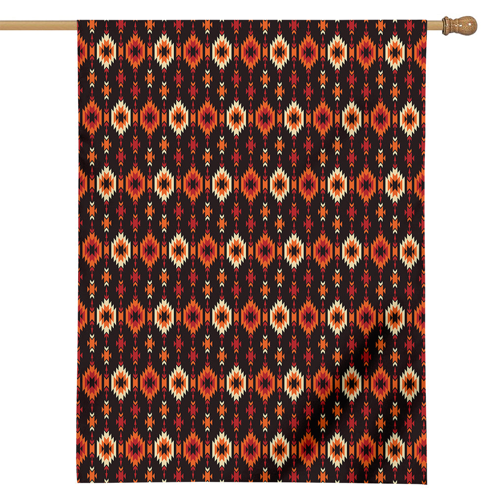 Native American Pattern Print House Flag