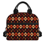 Native American Pattern Print Insulated Lunch Bag