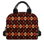 Native American Pattern Print Insulated Lunch Bag