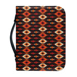 Native American Pattern Print Leather Bible Cover