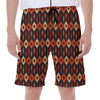 Native American Pattern Print Men's Beach Shorts