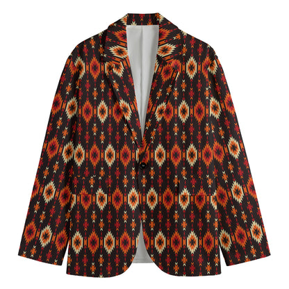 Native American Pattern Print Men's Blazer