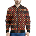 Native American Pattern Print Men's Bomber Jacket
