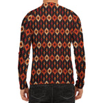 Native American Pattern Print Men's Long Sleeve Rash Guard