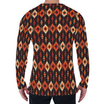 Native American Pattern Print Men's Long Sleeve T-Shirt