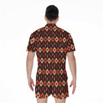 Native American Pattern Print Men's Rompers