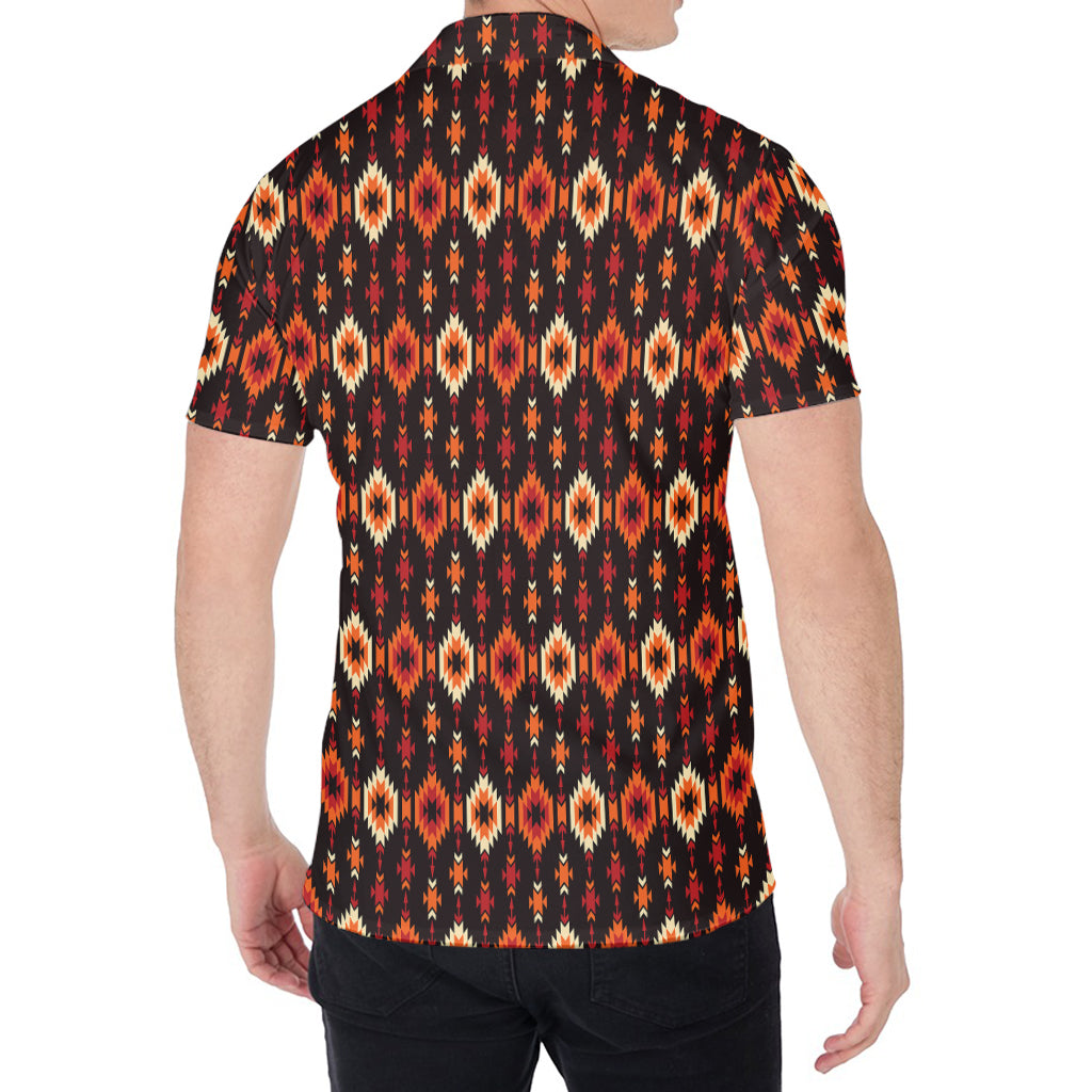 Native American Pattern Print Men's Shirt