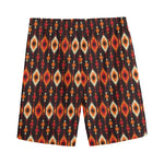 Native American Pattern Print Men's Sports Shorts