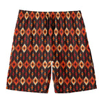 Native American Pattern Print Men's Swim Trunks
