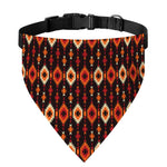 Native American Pattern Print Over The Collar Dog Bandana