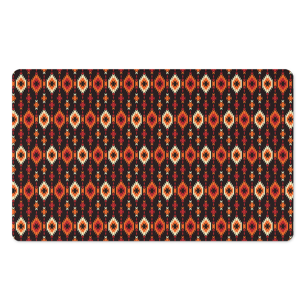 Native American Pattern Print Polyester Doormat
