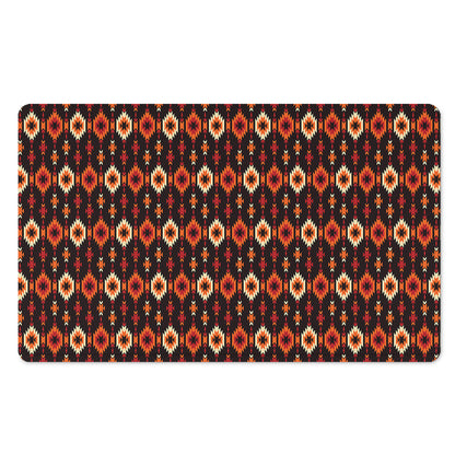 Native American Pattern Print Polyester Doormat