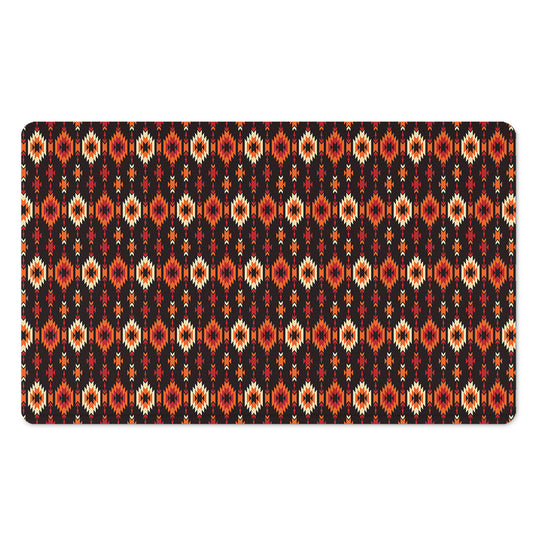 Native American Pattern Print Polyester Doormat